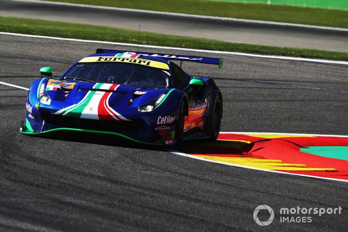 #47 Cetilar Racing Ferrari 488 GTE Evo: Roberto Lacorte, Giorgio Sernagiotto, Antonio Fuoco