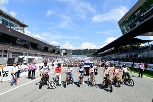 Augusto Fernández, Red Bull GASGAS Tech3, Marc Márquez, Gresini Racing, Miguel Oliveira, Trackhouse Racing Team, Jack Miller, Red Bull KTM Factory Racing, Brad Binder, Red Bull KTM Factory Racing, Pedro Acosta, Red Bull GASGAS Tech3, Jorge Martín, Pramac 