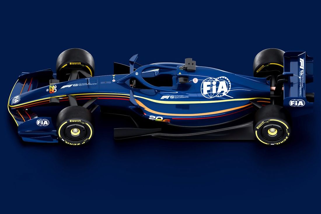 F1 2026 FIA coche renders