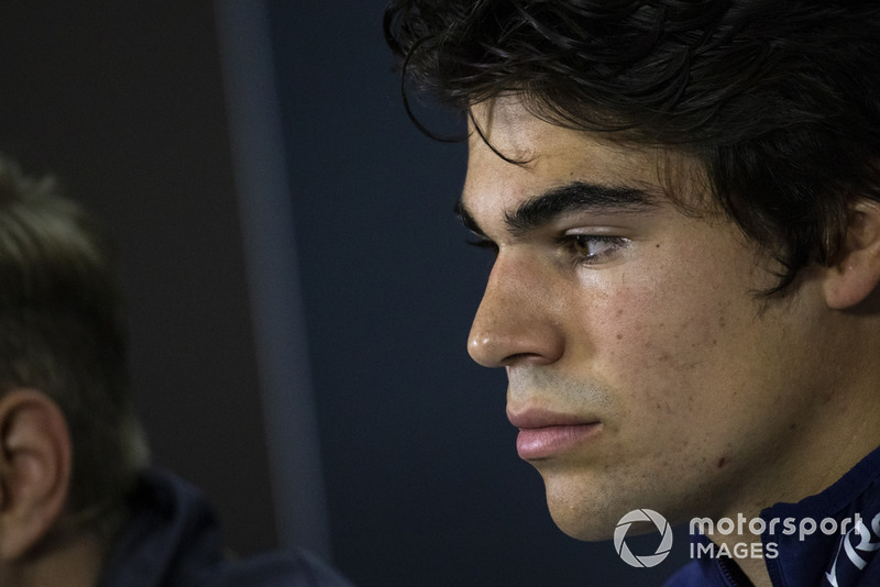 Lance Stroll, Williams Racing in Press Conference