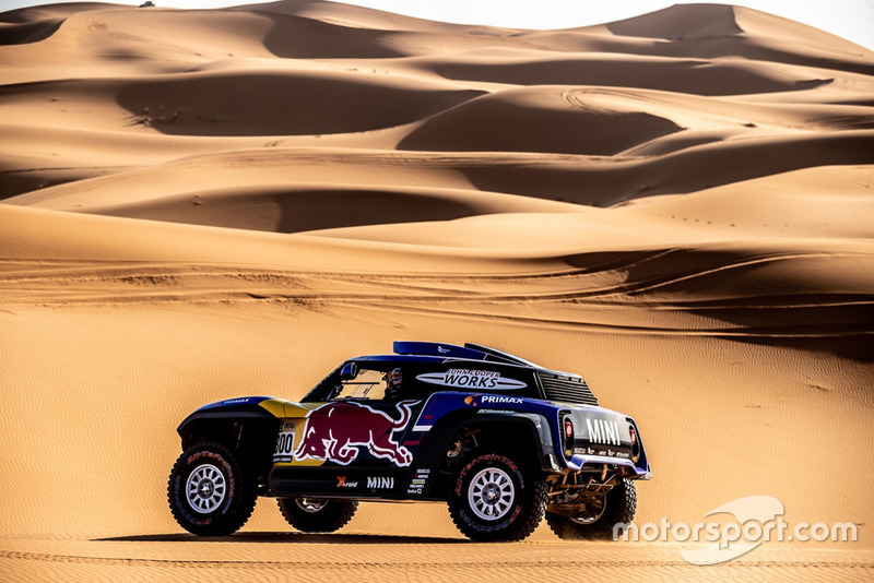 Carlos Sainz, Lucas Cruz, MINI John Cooper Works Buggy, X-raid MINI JCW Team