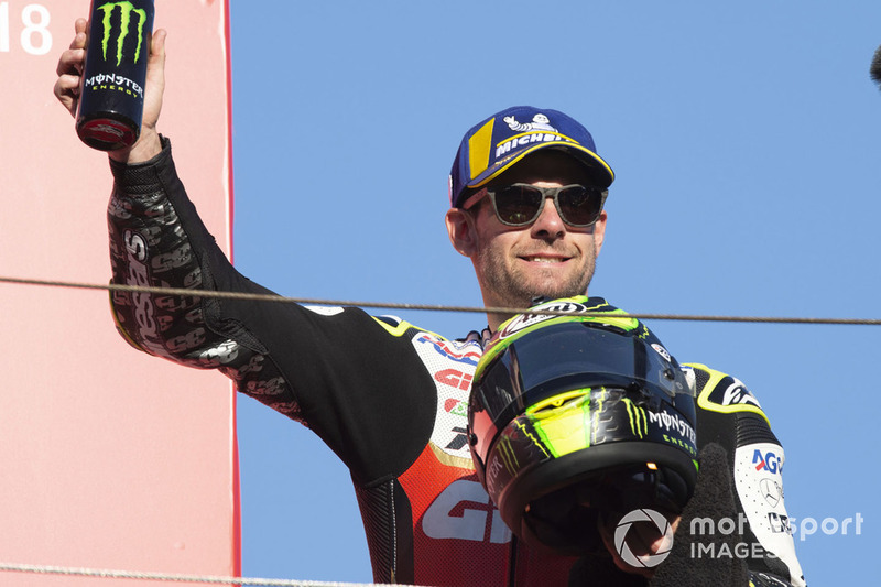 Подіум: друге місце Кел Кратчлоу, Team LCR Honda