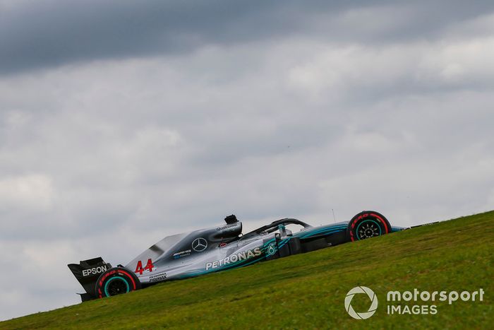 27º Lewis Hamilton, Mercedes AMG F1 W09, Interlagos 2018. Tiempo: 1:07.281