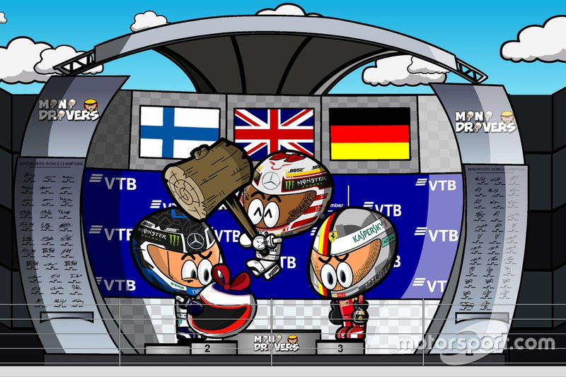 El GP de Rusia de Fórmula 1 2018, por MiniDrivers
