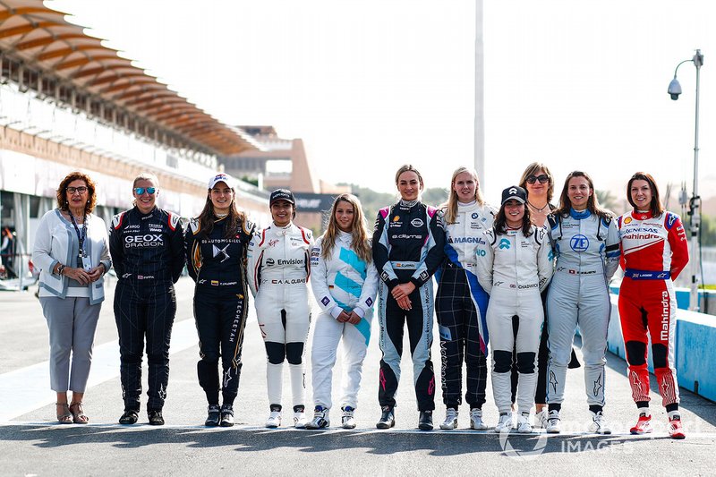 Les pilotes du test d'Ad Diriyah