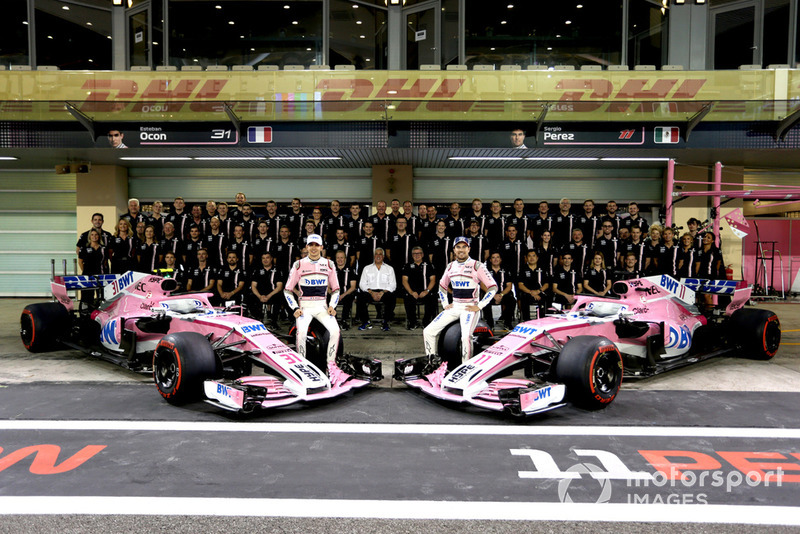 Естебан Окон, Серхіо Перес, Racing Point Force India