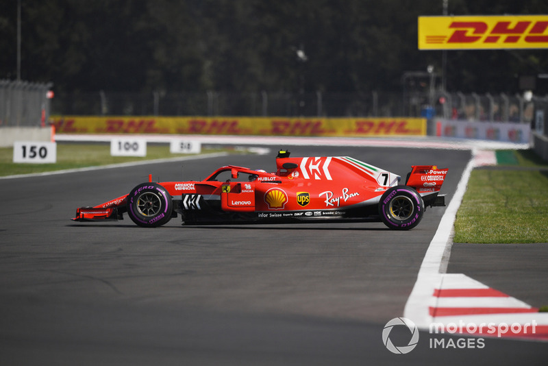 Разворот на трассе: Кими Райкконен, Ferrari SF71H