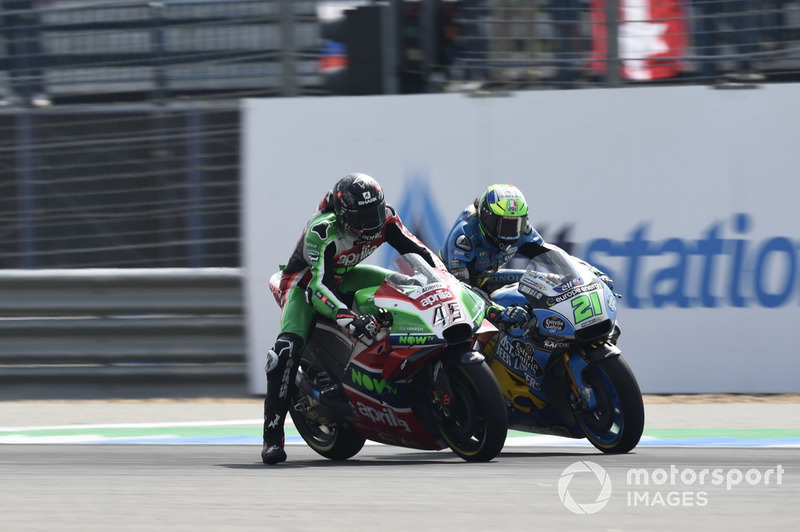 Scott Redding, Aprilia Racing Team Gresini, Franco Morbidelli, Estrella Galicia 0,0 Marc VDS