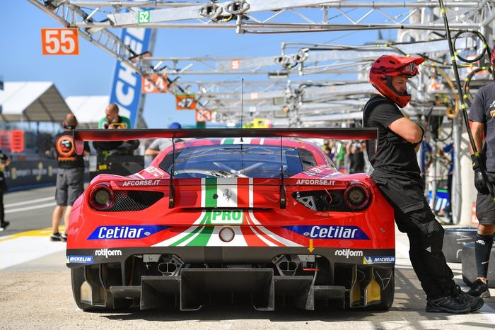 #55 Spirit of Race Ferrari 488 GTE EVO LMGTE Am, Duncan Cameron, David Perel, Matthew Griffin