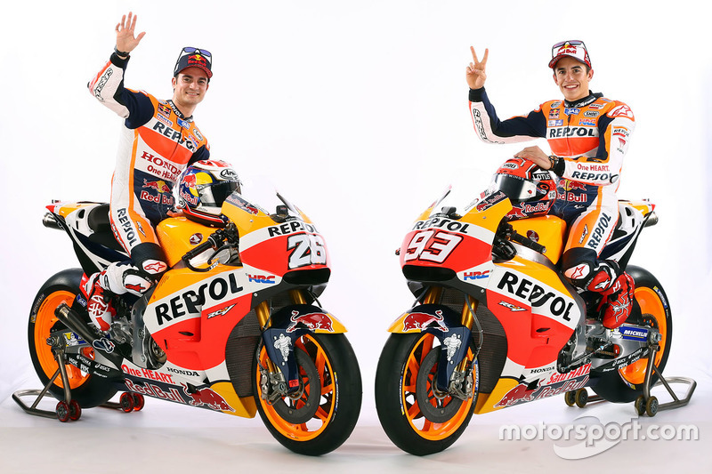 Marc Marquez, Repsol Honda Team und Dani Pedrosa, Repsol Honda Team