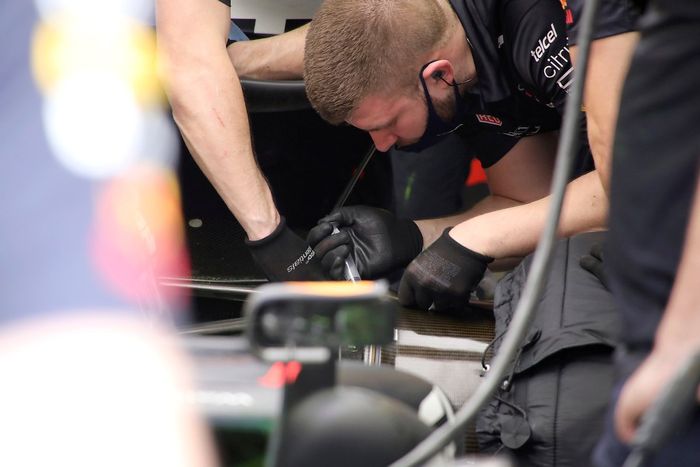 Freno trasero del Red Bull Racing RB18