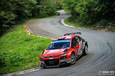 Rajd Chorwacji 2025 Testy - Mateusz Banaś