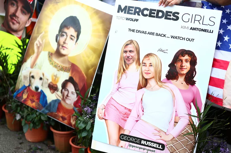 Les fans de Mercedes