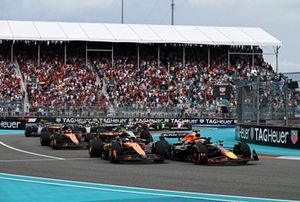 Lando Norris, McLaren, Oscar Piastri, McLaren, Max Verstappen, Red Bull Racing, Andrea Kimi Antonelli, Mercedes