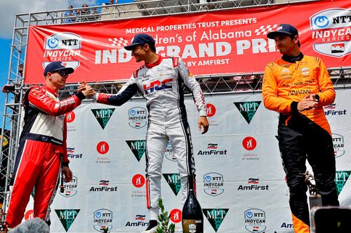 Scott McLaughlin, Team Penske, Alex Palou, Chip Ganassi Racing, Christian Lundgaard, Arrow McLaren