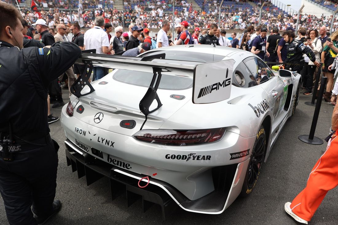 #61 Iron Lynx Mercedes-AMG LMGT3: Martin Berry, Lin Hodenius, Maxime Martin