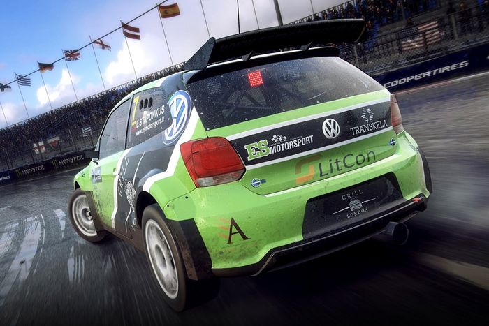 Volkswagen Polo S1600 action