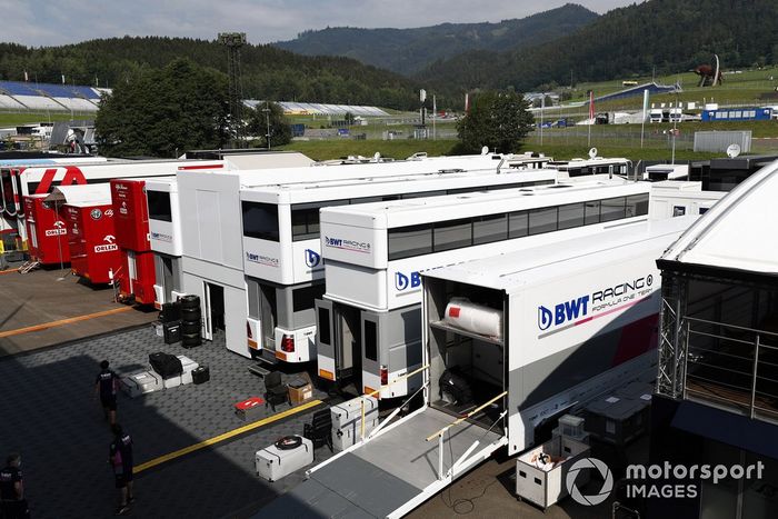 Camiones de Racing Point