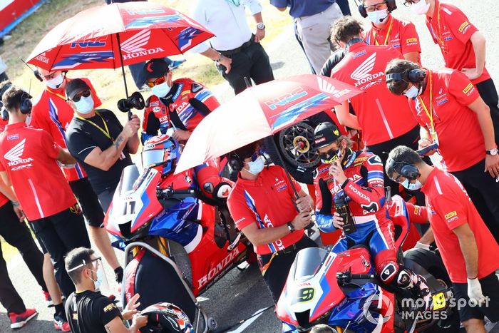 Leon Haslam, Team HRC, Alvaro Bautista, Team HRC