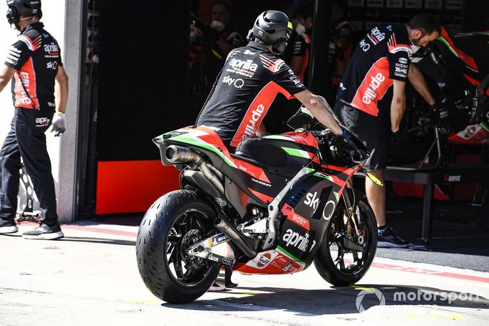 Garaje de Aprilia Racing Team Gresini