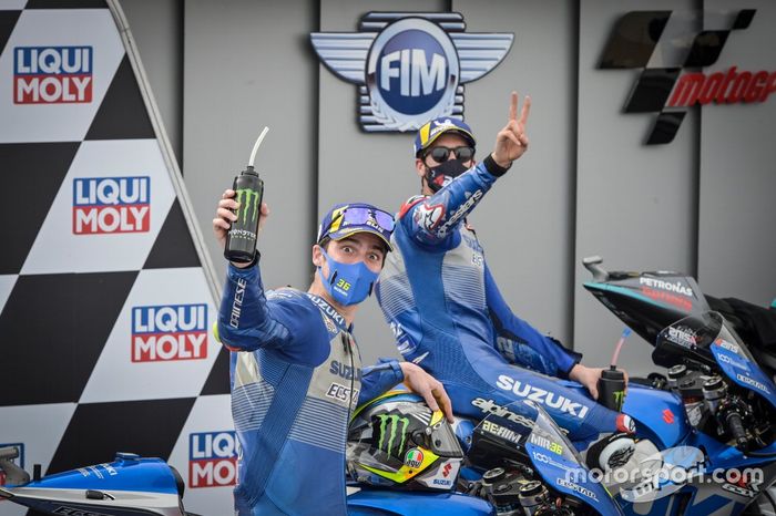 Joan Mir, Team Suzuki MotoGP, Alex Rins, Team Suzuki MotoGP
