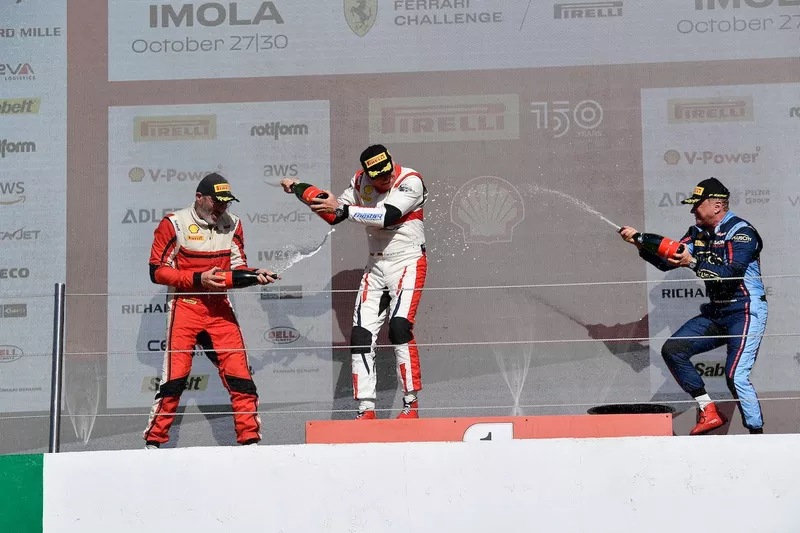 Il podio della Finale Coppa 