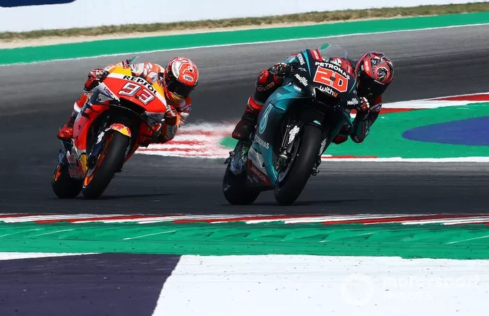 Fabio Quartararo, Petronas Yamaha SRT, Marc Márquez, Repsol Honda Team