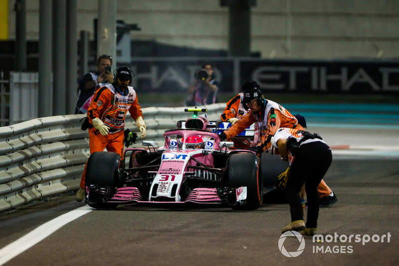 Маршали, Естебан Окон, Racing Point Force India VJM11