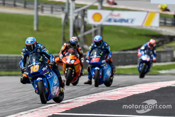 Luca Marini, Sky Racing Team VR46, Miguel Oliveira, Red Bull KTM Ajo, Francesco Bagnaia, Sky Racing Team VR46