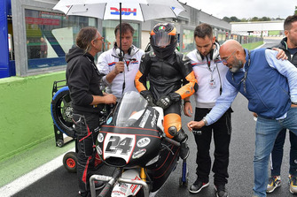 Leonardo Taccini, Pos Corse, in griglia di partenza