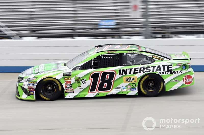 1. Kyle Busch, Joe Gibbs Racing, Toyota Camry Interstate Batteries