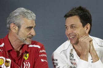 Maurizio Arrivabene, Takım Patronu, Ferrari ve Toto Wolff, Direktör, Mercedes AMG
