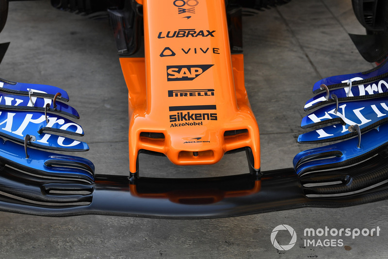 McLaren MCL33 neus en voorvleugel