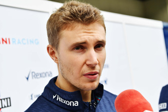 Sergey Sirotkin, Williams Racing parle aux médias
