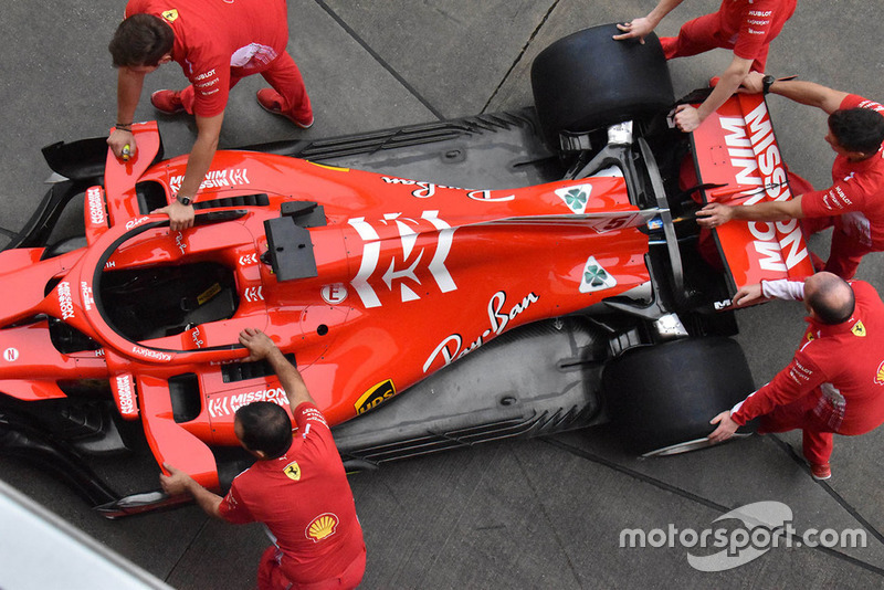 Das neue Ferrari-Design in Suzuka