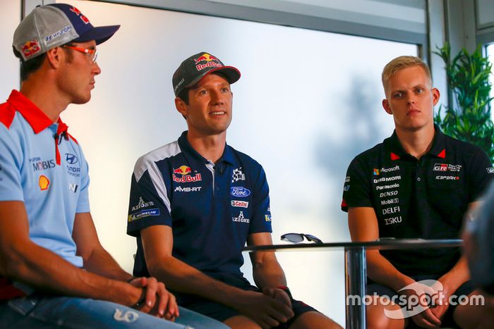 Thierry Neuville, Hyundai Motorsport, Sébastien Ogier, M-Sport Ford WRT, Ott Tänak, Toyota Gazoo Racing