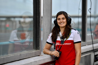 Tatiana Calderon, Sauber Test Driver