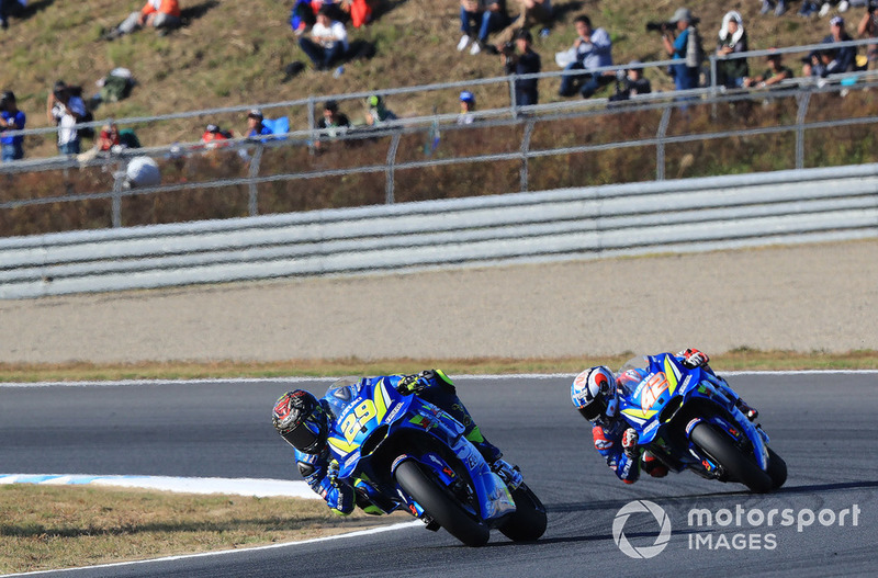 Андреа Янноне, Алекс Рінс, Team Suzuki MotoGP