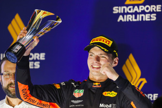 Podyum: 2. Max Verstappen, Red Bull Racing