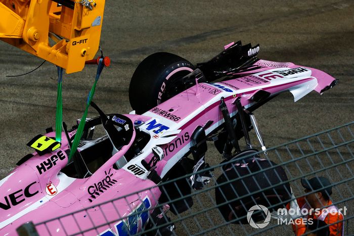 Singapur - Esteban Ocon/Sergio Pérez (carrera)