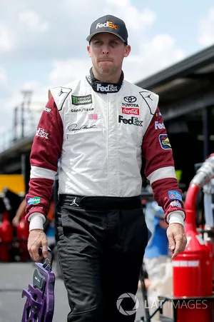 Denny Hamlin, Joe Gibbs Racing, Toyota Camry FedEx Throwback Toyota Camry