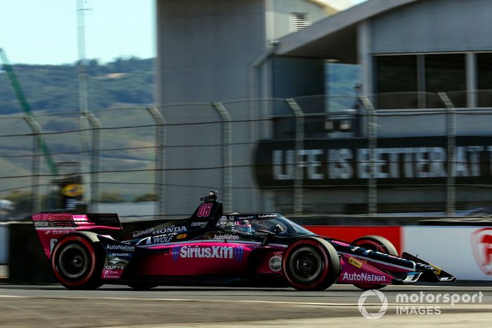 Helio Castroneves, Meyer Shank Racing Honda