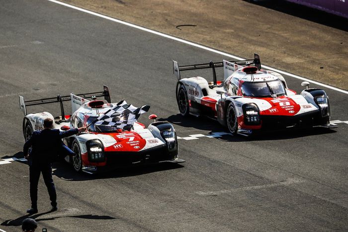 Ganadores: #7 Toyota Gazoo Racing Toyota GR010 - Hybrid Hypercar, Mike Conway, Kamui Kobayashi, José María López, segundo lugar #8 Toyota Gazoo Racing Toyota GR010 - Hybrid Hypercar, Sebastien Buemi, Kazuki Nakajima, Brendon Hartley