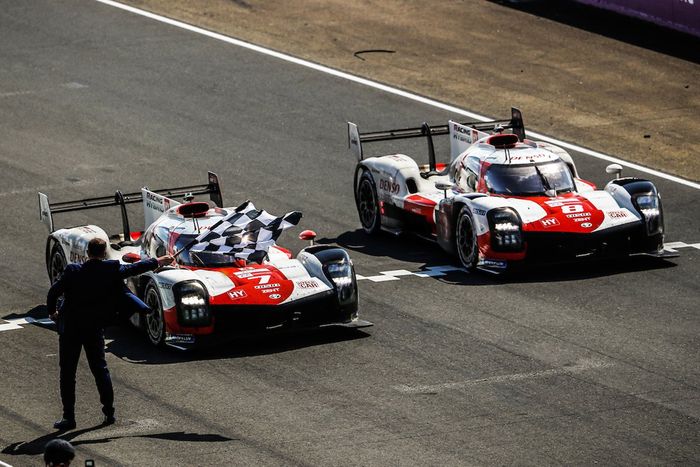 Ganadores: #7 Toyota Gazoo Racing Toyota GR010 - Hybrid Hypercar, Mike Conway, Kamui Kobayashi, José María López, segundo lugar #8 Toyota Gazoo Racing Toyota GR010 - Hybrid Hypercar, Sebastien Buemi, Kazuki Nakajima, Brendon Hartley 