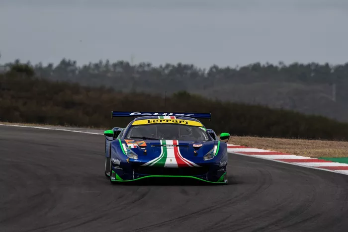 #47 Cetilar Racing, Ferrari 488 GTE Evo: Giorgio Sernagiotto, Roberto Lacorte, Antonio Fuoco
