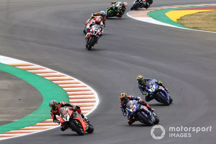 Chaz Davies, Aruba.it Racing-Ducati Team, Michael van der Mark, Pata Yamaha, Sandro Cortese, GRT Yamaha WorldSBK