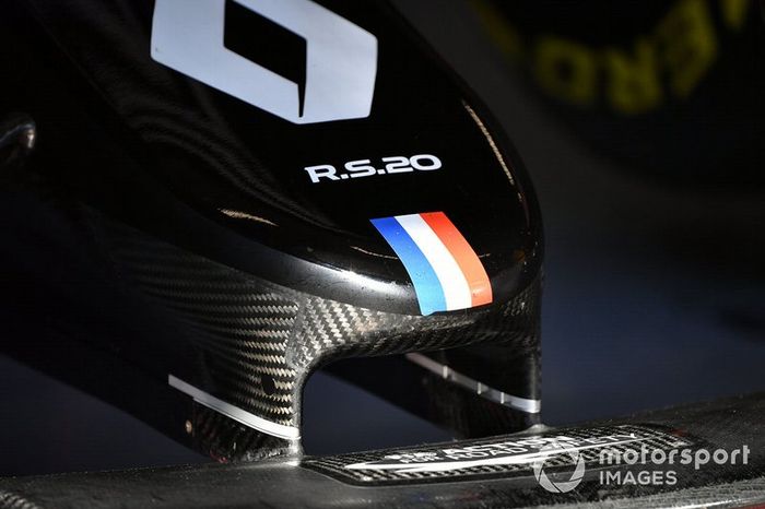 La nariz del Renault R.S.20 