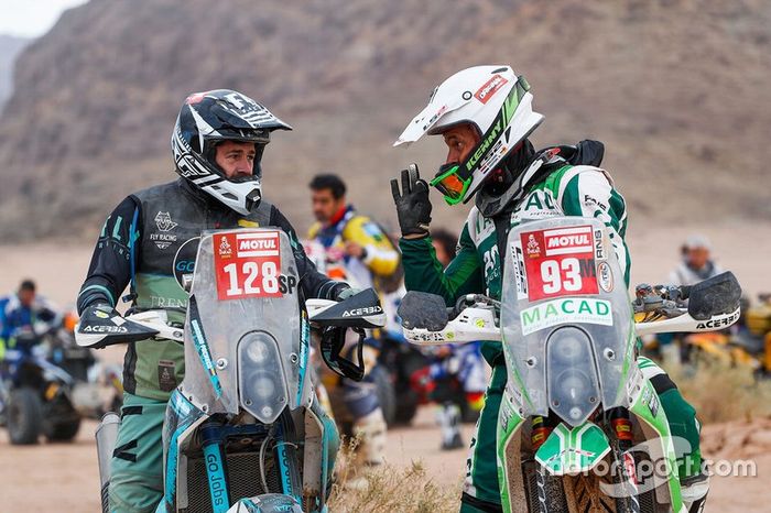 #128 KTM: Giordano Pacheco, #93 KTM: Guillaume Martens