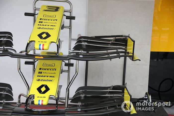 Daniel Ricciardo , Renault F1 Team R.S.19, detalle frontal