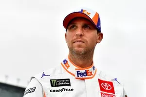  Denny Hamlin, Joe Gibbs Racing, Toyota Camry FedEx Office